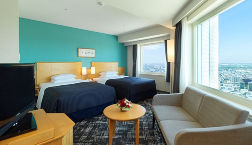 Sky Corner Twin Room, Non-Smoking