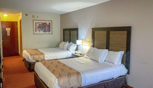 Deluxe Room, 2 Queen Beds, Non Smoking, Refrigerator & Microwave