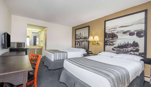 Room, 2 Double Beds, Non Smoking (Efficiency)