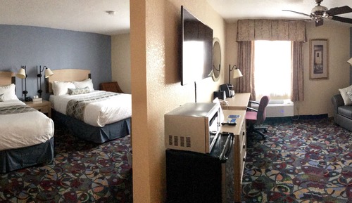 Studio Suite, 2 Queen Beds, Mobility Accessible, Non Smoking (Tub w/ Grab Bars)