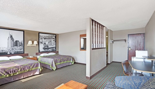 Studio Suite, 2 Queen Beds, Smoking