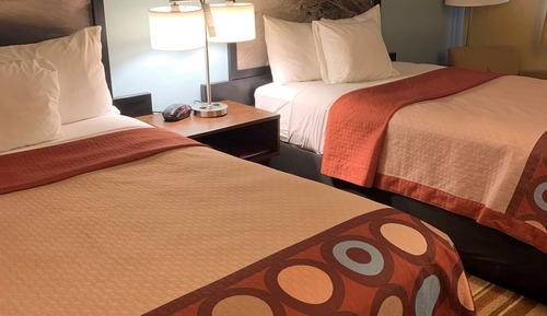 Room, 2 Double Beds, Non Smoking, Lake View
