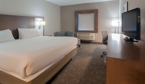 1 King bed, two room suite