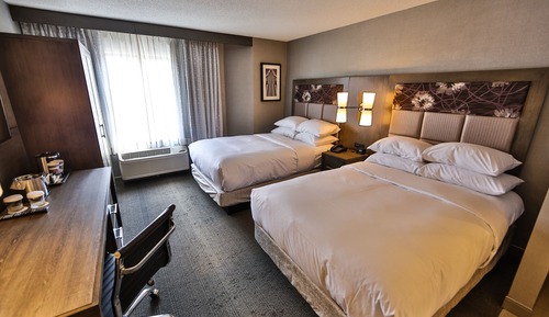 Room, 2 Double Beds, Accessible, Bathtub (Mobility)
