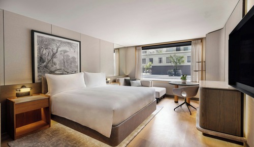 Deluxe Room, 1 King Bed, Non Smoking, Terrace (View)