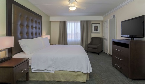Suite, 1 King Bed, Accessible, Bathtub (Mobility & Hearing)