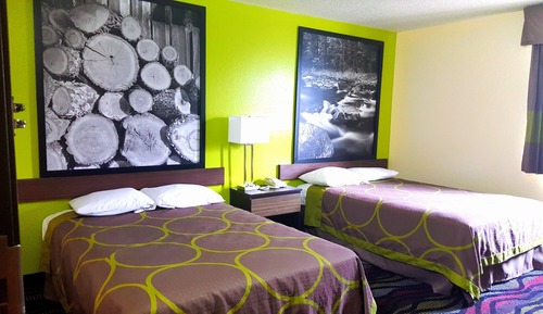 Room, 2 Double Beds, Smoking