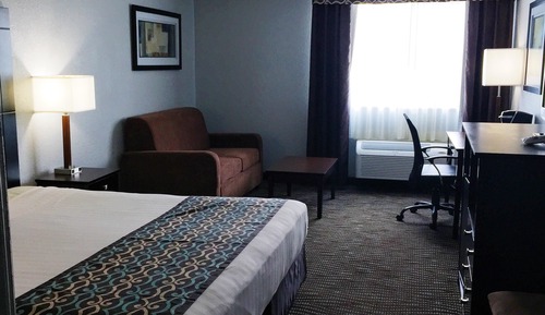 Standard Room, 1 King Bed, Non Smoking, Refrigerator & Microwave
