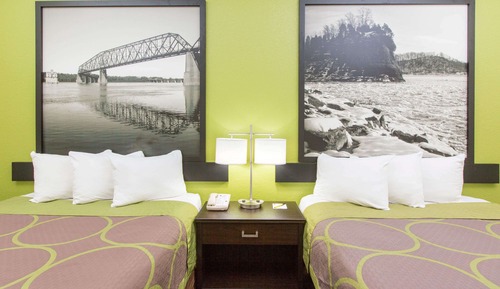 Standard Room, 2 Queen Beds, Smoking, Refrigerator & Microwave