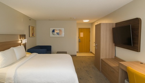 Suite, 1 King Bed with Sofa bed, Accessible (Communication, Accessible Tub)