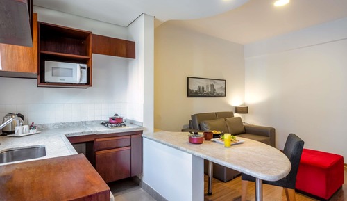 Superior Apartment, 2 Twin Beds, Kitchen