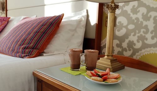 Club Room, 1 Double Bed, Balcony, City View