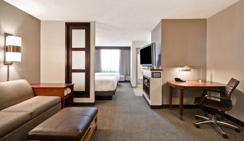 Room, Multiple Beds (2 Doubles, Sofabed & High floor)