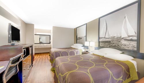 Room, 2 Double Beds, Smoking