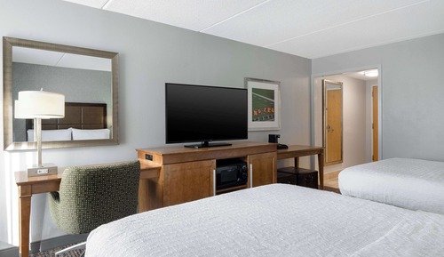 Two double beds non smoking