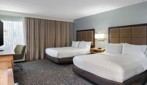 Two Double Beds, Non-Smoking, Accessible
