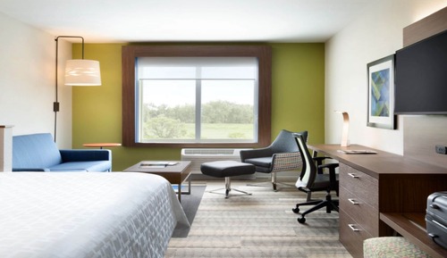 Standard Room, 1 King Bed, Roll-in Shower (Communications)