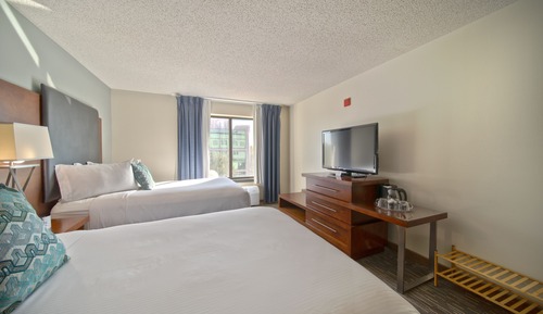 Room, 2 Double Beds, Non Smoking (Mobility,Hearing,Tub w/ Grab Bars)