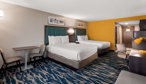 Standard Room, 2 Queen Beds, Non Smoking, Kitchenette