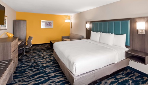 Suite, 1 King Bed, Accessible, Refrigerator & Microwave (with Sofabed)