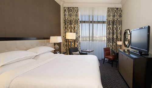 Room, 1 King Bed (Mobility/Hearing Access, Roll-In Shwr)