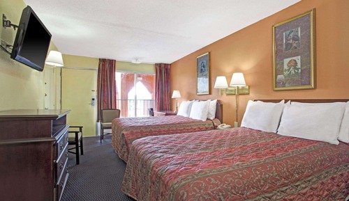 Double Room, 2 Double Beds, Smoking
