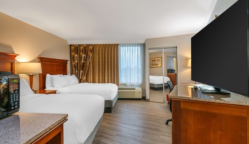 Two double beds non smoking