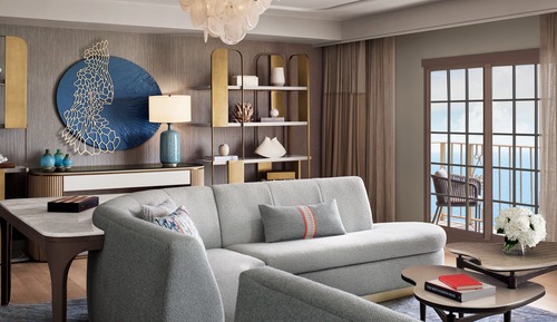 Presidential Suite, 1 Bedroom, Ocean Front, Club Access