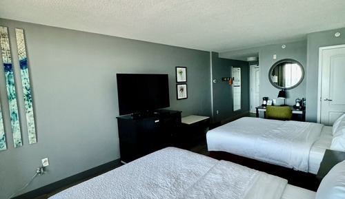 Studio, Two Queen Beds, City View, Balcony, Non Smoking