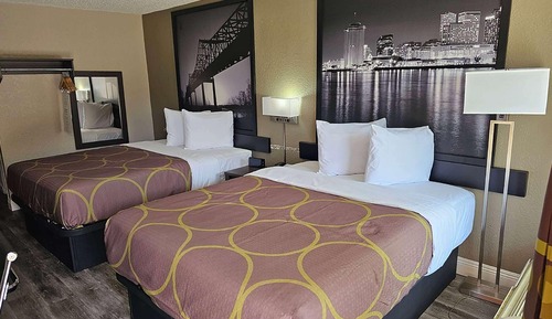Deluxe Room, 2 Double Beds, Non Smoking