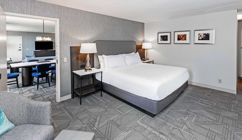 Suite, 1 King Bed (2 Rooms)