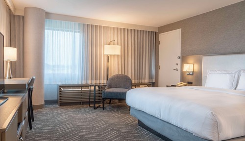 Standard Room, 1 King Bed, Accessible, Lake View (Communications Accessible)