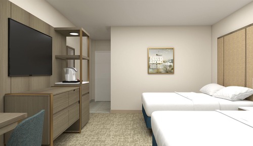 Room, 2 Double Beds, Accessible, Bathtub (Mobility & Hearing)