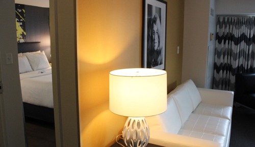 Suite, 1 King Bed with Sofa bed, Non Smoking, City View