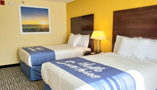 Room, 2 Double Beds, Non Smoking (Top Floor)