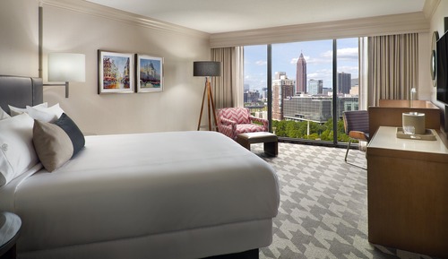 Premier Room, 1 King Bed (Centennial Olympic Park View)
