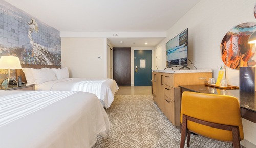 Room, 2 Double Beds, Mobility Accessible (Communications, Transfer Shower)