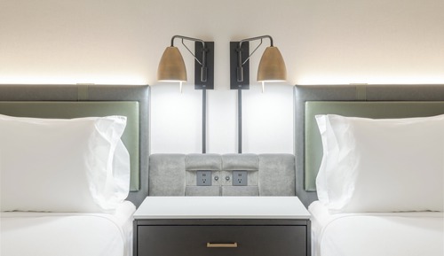 Premium Room, 2 Queen Beds, Mobility Accessible, Non Smoking (Communications, Mobil, Roll-In Shower)
