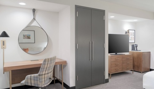 Premium Room, 1 King Bed, Roll-in Shower, Non Smoking (Communications, Roll-In Shower)