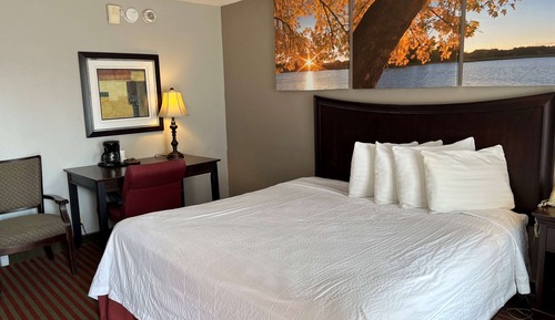 Room, 1 King Bed, Mobility Accessible, Non Smoking (Roll-in Shower, Exterior)