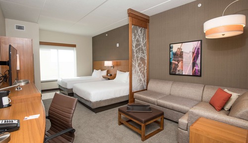 Standard 2 Queen Beds with Sofa Bed