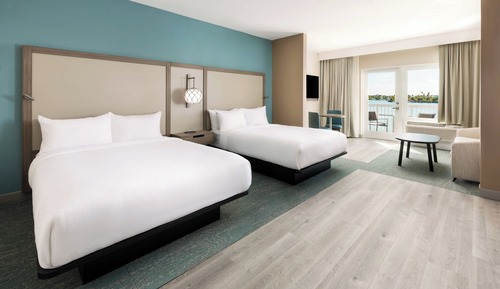 Suite, Multiple Beds, Balcony, Bay View