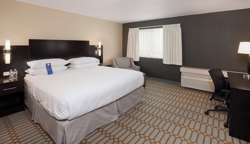 Suite, 1 King Bed with Sofa bed (Mobility/Hearing Accessible, Tub)