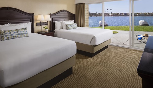 Deluxe Room, 2 Double Beds, Bay View (Bay Front Queens Connecting 1st Floor)