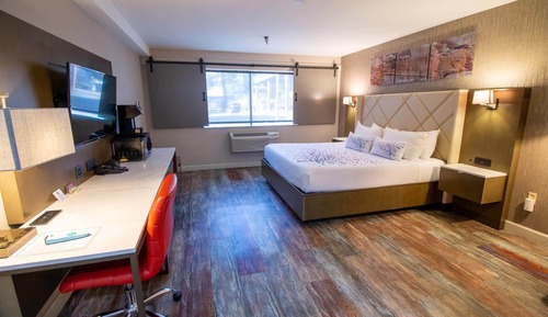 ADA king room. larger room