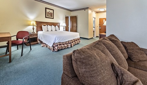 Single King Double Queen Family Suite