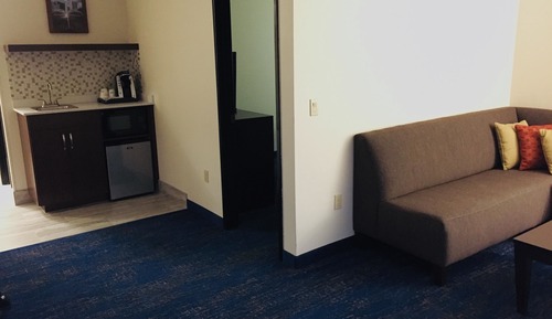 Suite, 1 Queen Bed, Non Smoking, Refrigerator & Microwave