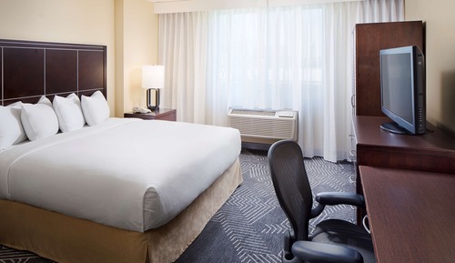 One King Bed, Non-Smoking, Roll In Shower