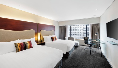 Standard Room, 2 Queen Beds, City View
