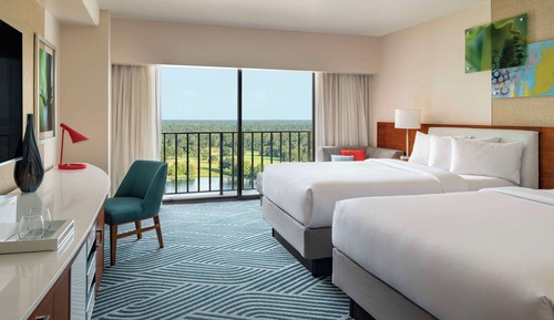 Room, 2 Double Beds, Accessible, Bathtub